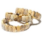 Picture Jasper Bracelet (Diamond Cut Tumbled)