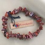 Red Jasper Chips Bracelet (Pack of 3)