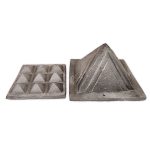 Vastu Shriparni Lead Pyramid with Base Vastu Pyramid Plate