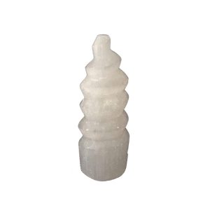 Charged Activated Energized Selenite Tower, Selenite Spiral, Selenite Unicorn Horn, Selenite Spiral, Selenite Twist