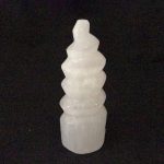 Charged Activated Energized Selenite Tower, Selenite Spiral, Selenite Unicorn Horn, Selenite Spiral, Selenite Twist