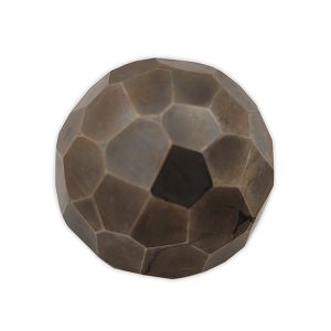 Charged Activated Golden Pyrite Sphere Ball Diamond Cut For Reiki Healing, Meditation.