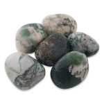 Moss Agate Tumbled