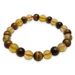 Citrine Tiger Eye Combination Bracelet 8mm