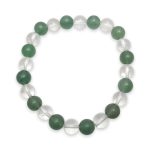 Green Aventurine Sphatik Combination Bracelet 8mm – Remedywala