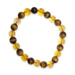 Citrine Tiger Eye Combination Bracelet 8mm