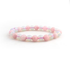 Rose Quartz Opalite Combination Bracelet 8mm – Remedywala