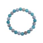 Remedywala Celestite Angelite Combination Bracelet 8mm