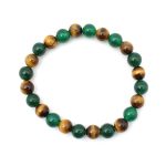 Green Jade Tiger Eye Combination Bracelet