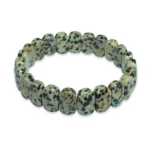 Dalmation Jasper Bracelet (Diamond Cut Tumble)