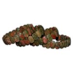 Unakite Bracelet (Diamond Cut Tumble)