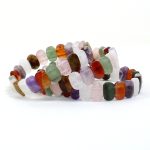 Multicolor Diamond Cut Bracelet