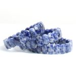 Sodalite Bracelet (Diamond Cut Tumble)