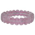 Remedywala Rose Quartz Diamond Cut Bracelet