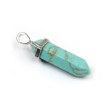 Turquoise Pencil Pendant