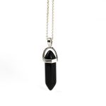 Black Obsidian Pencil Pendant