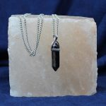 Black Banded Pencil Pendant