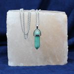 Green Aventurine Pencil Pendant